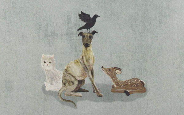 Ilustración de Amistades animales