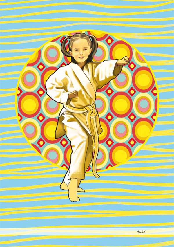 Ilustración de De niñas a leyendas