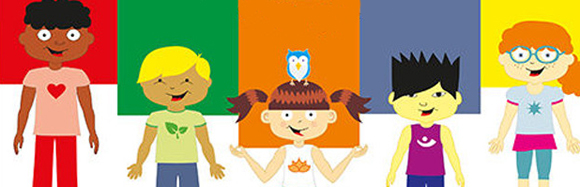 Ilustración de El gran libro del yoga para niñas y niños