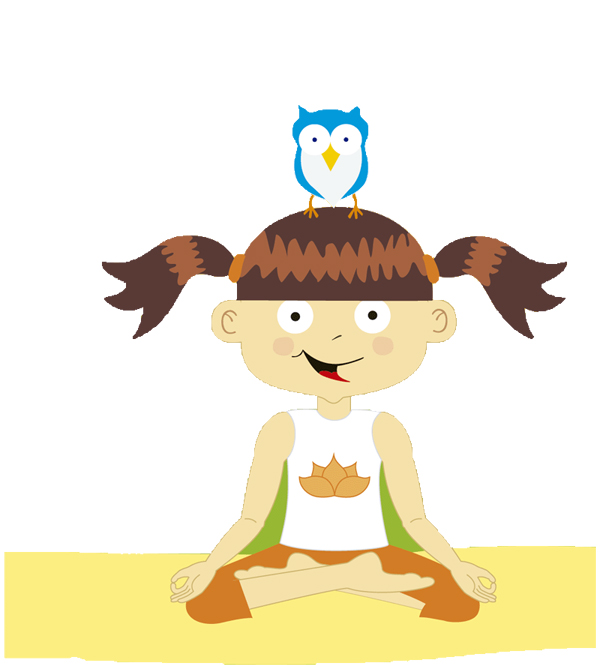 Ilustración de El gran libro del yoga para niñas y niños