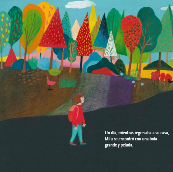 Ilustración de El perro de Milu