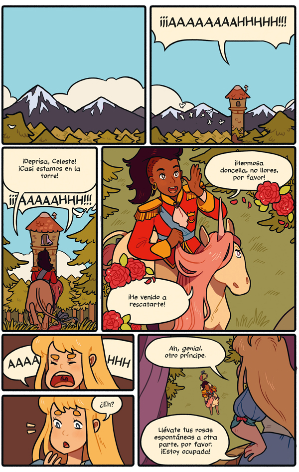 Ilustración de Érase una vez dos princesas