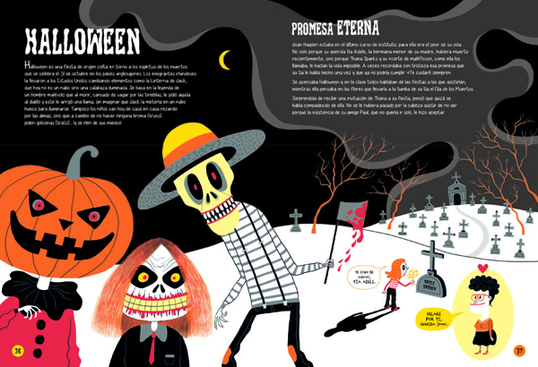 Ilustración de Enigmas de miedo