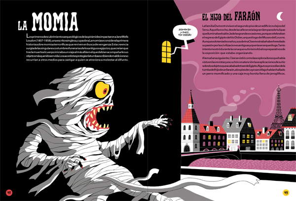 Ilustración de Enigmas de miedo
