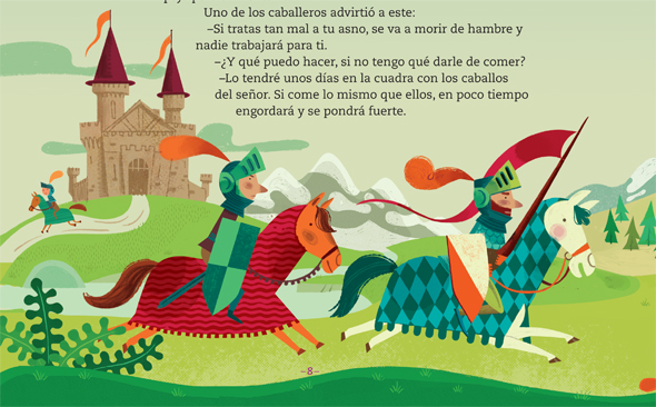 Ilustración de Yo te leo y tú me cuentas