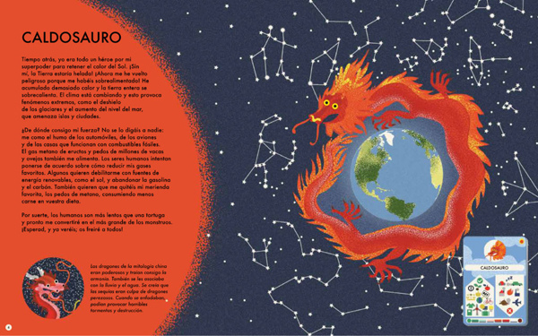 Ilustración de S.O.S. Monstruos verdaderos amenazan al planeta