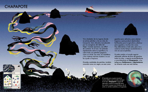 Ilustración de S.O.S. Monstruos verdaderos amenazan al planeta