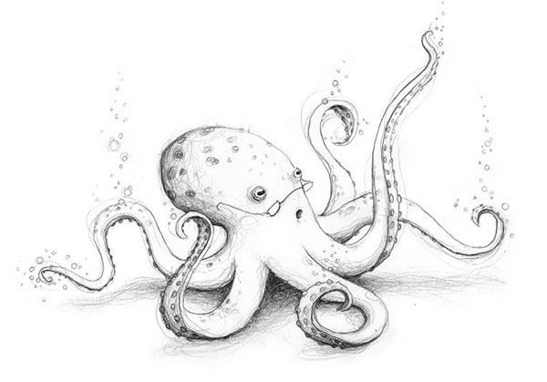 Ilustración de La ola de estrellas