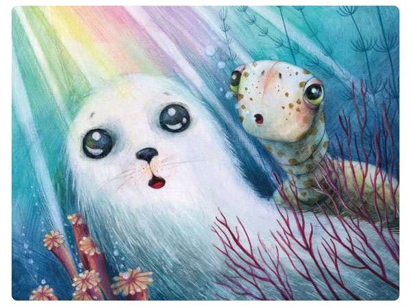 Ilustración de La ola de estrellas