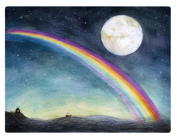 Ilustración de La ola de estrellas