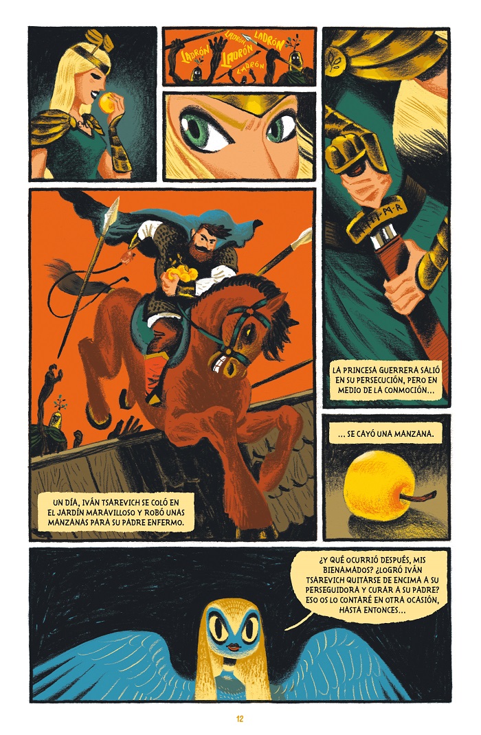 Ilustración de El Rey de los Pájaros