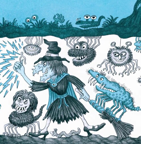 Ilustración de Cuentos de fantasmas del abuelo