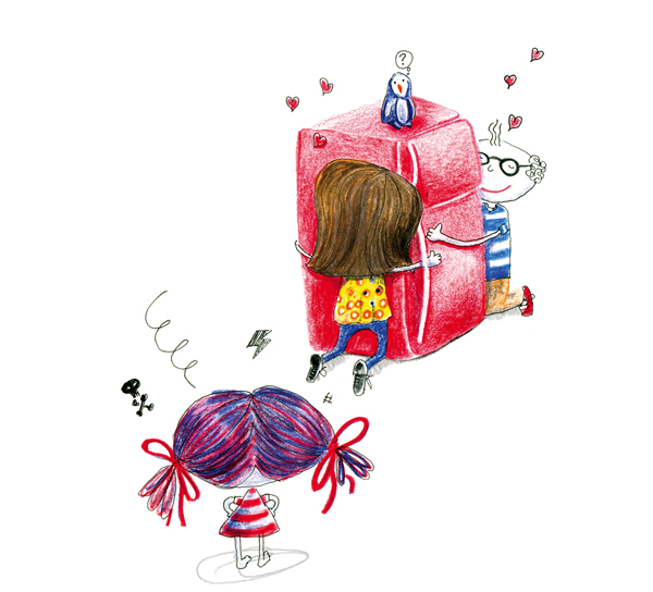 Ilustración de Una caja