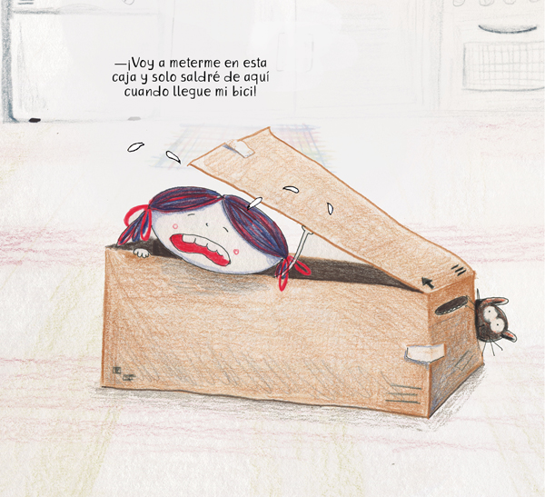 Ilustración de Una caja