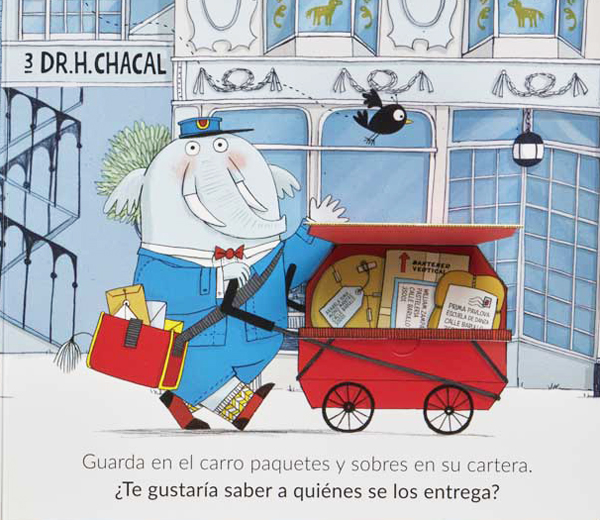 Ilustración de Marcelo, el cartero