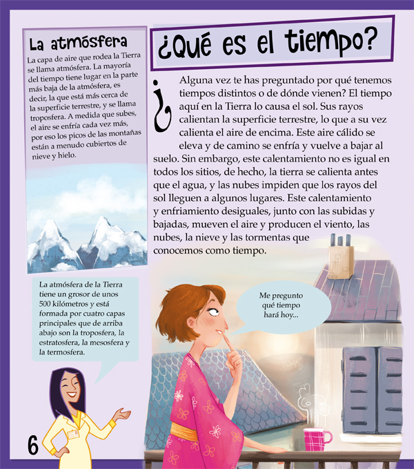 Ilustración de La ciencia del tiempo