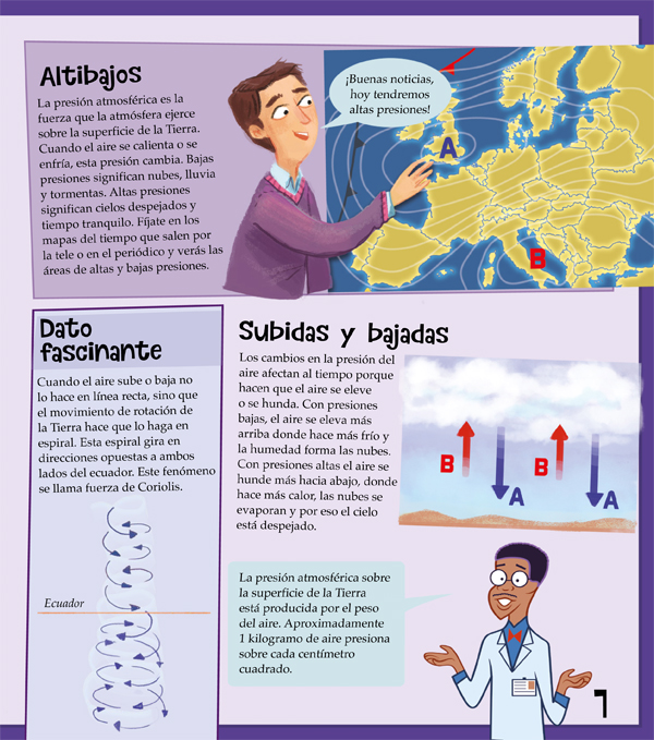 Ilustración de La ciencia del tiempo