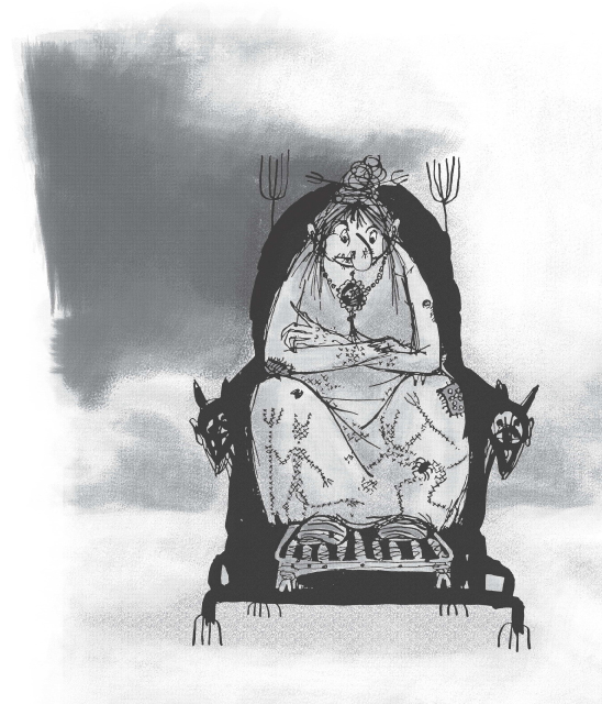 Ilustración de La pequeña bruja