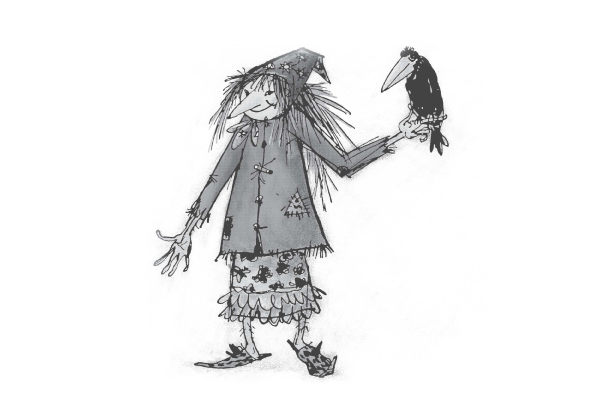 Ilustración de La pequeña bruja