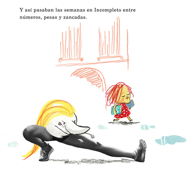 Ilustración de Incompleto