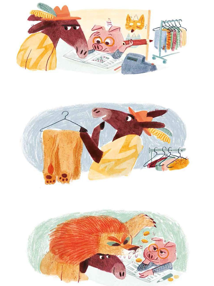 Ilustración de Fábulas de Esopo