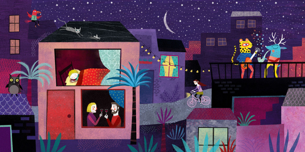 Ilustración de Mientras tú duermes