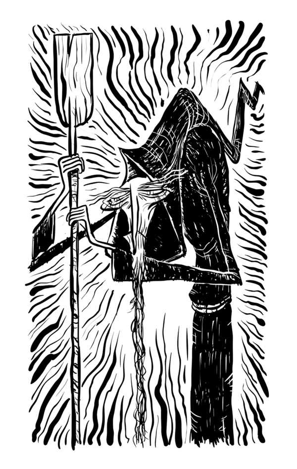 Ilustración de Brinker Pasolargo y la Isla Palpitante