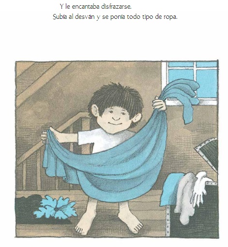 Ilustración de Oliver Button es una nena