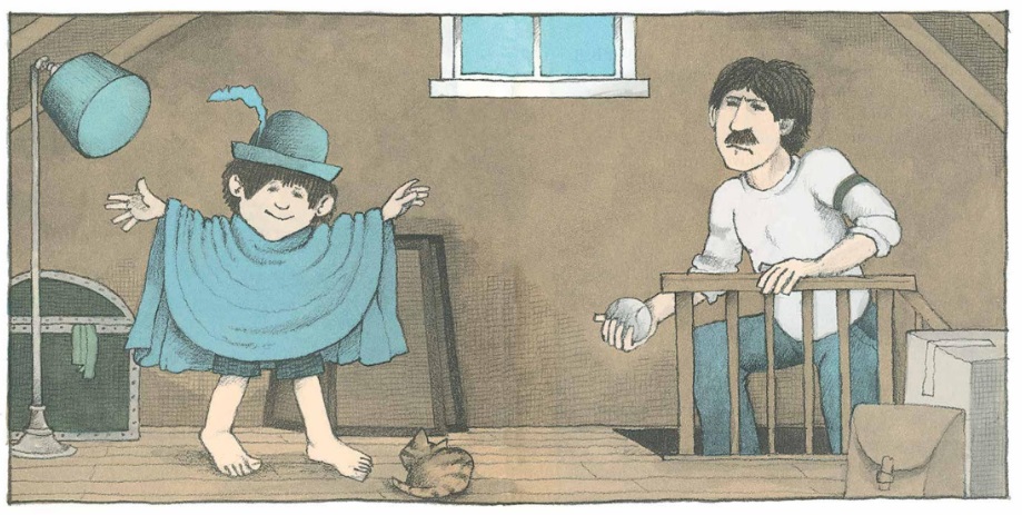 Ilustración de Oliver Button es una nena