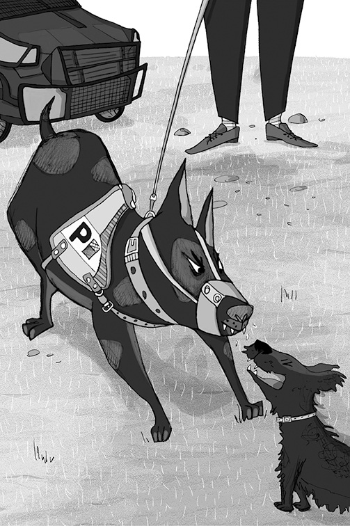 Ilustración de Musgo y la Bestia