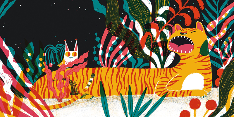 Ilustración de Hugo no puede dormir