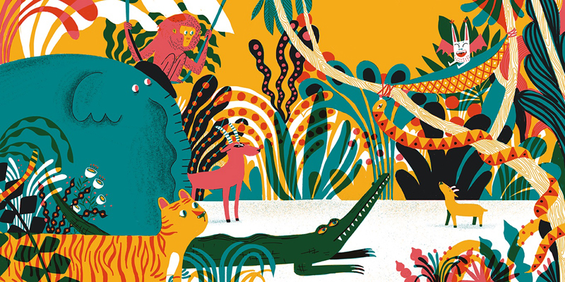 Ilustración de Hugo no puede dormir