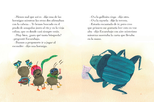 Ilustración de Escarabajo de vacaciones