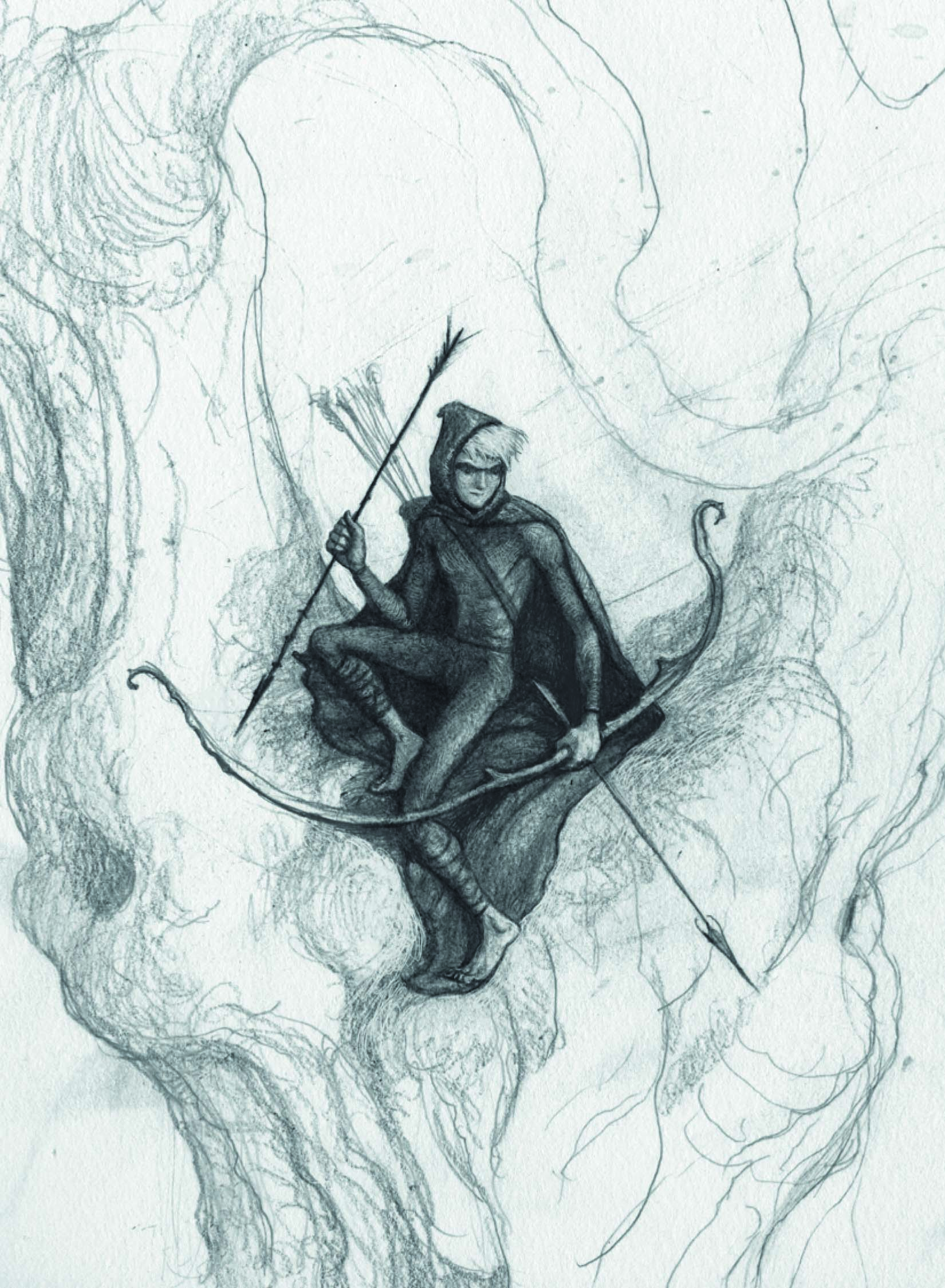 Ilustración de Los Guardianes. Libro quinto. Jack Escarcha. El final es el principio