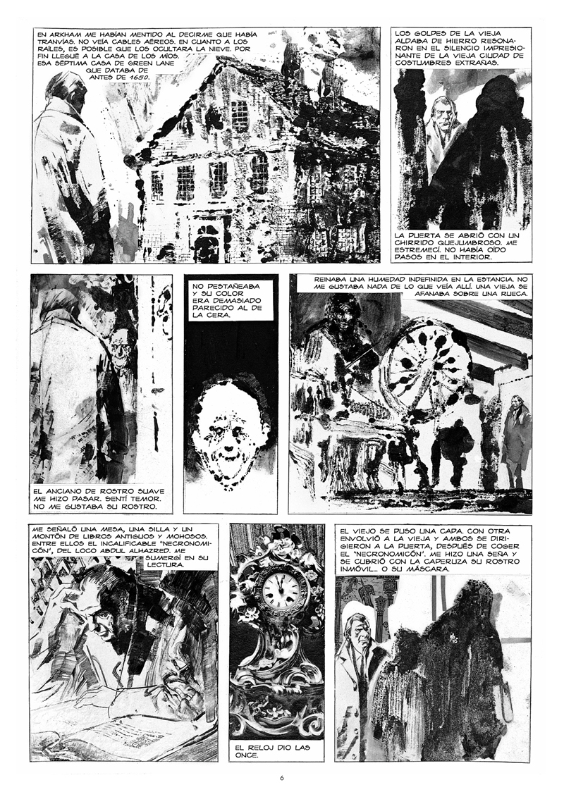 Ilustración de Los mitos de Cthulhu