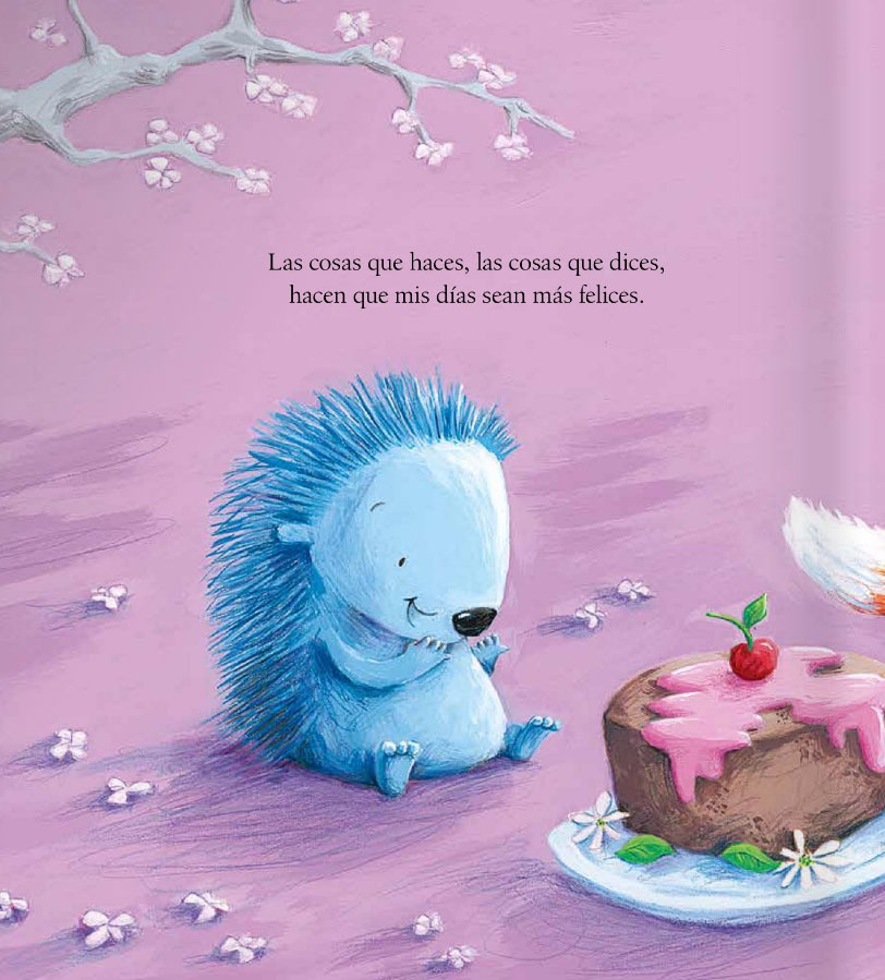 Ilustración de Me haces feliz