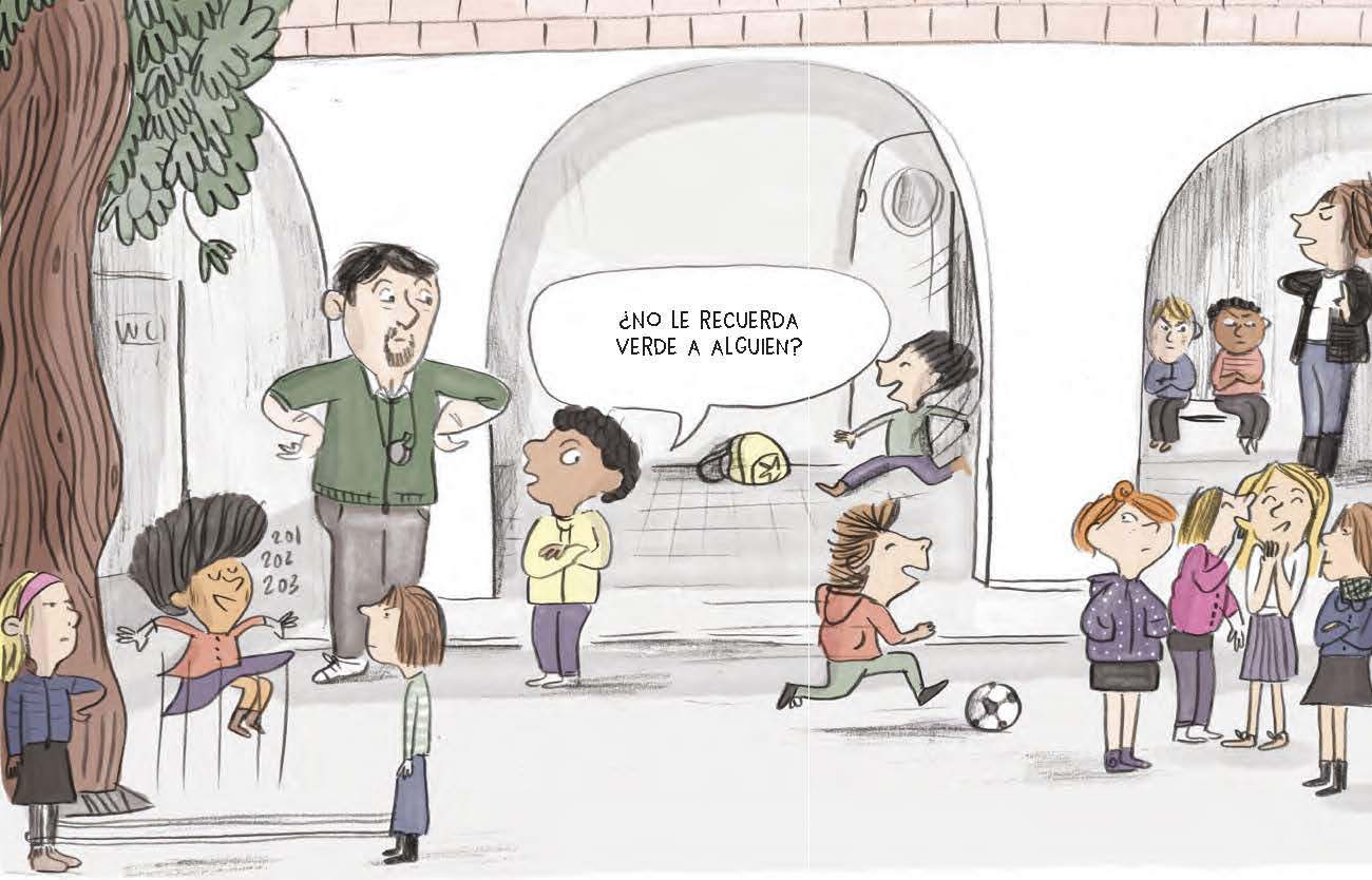 Ilustración de Verde