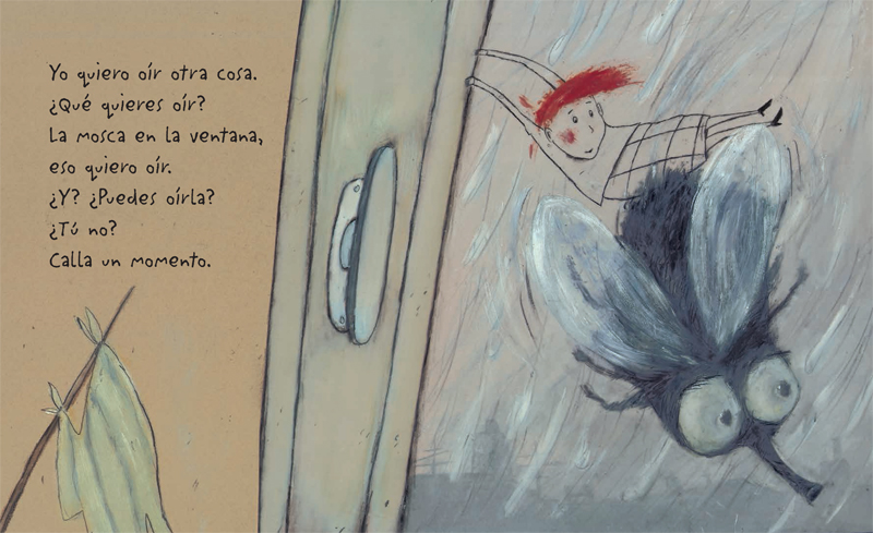 Ilustración de Calla un momento