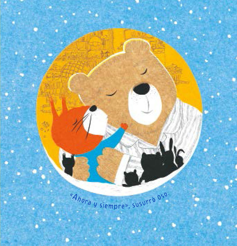 Ilustración de Un copo de nieve en el bolsillo