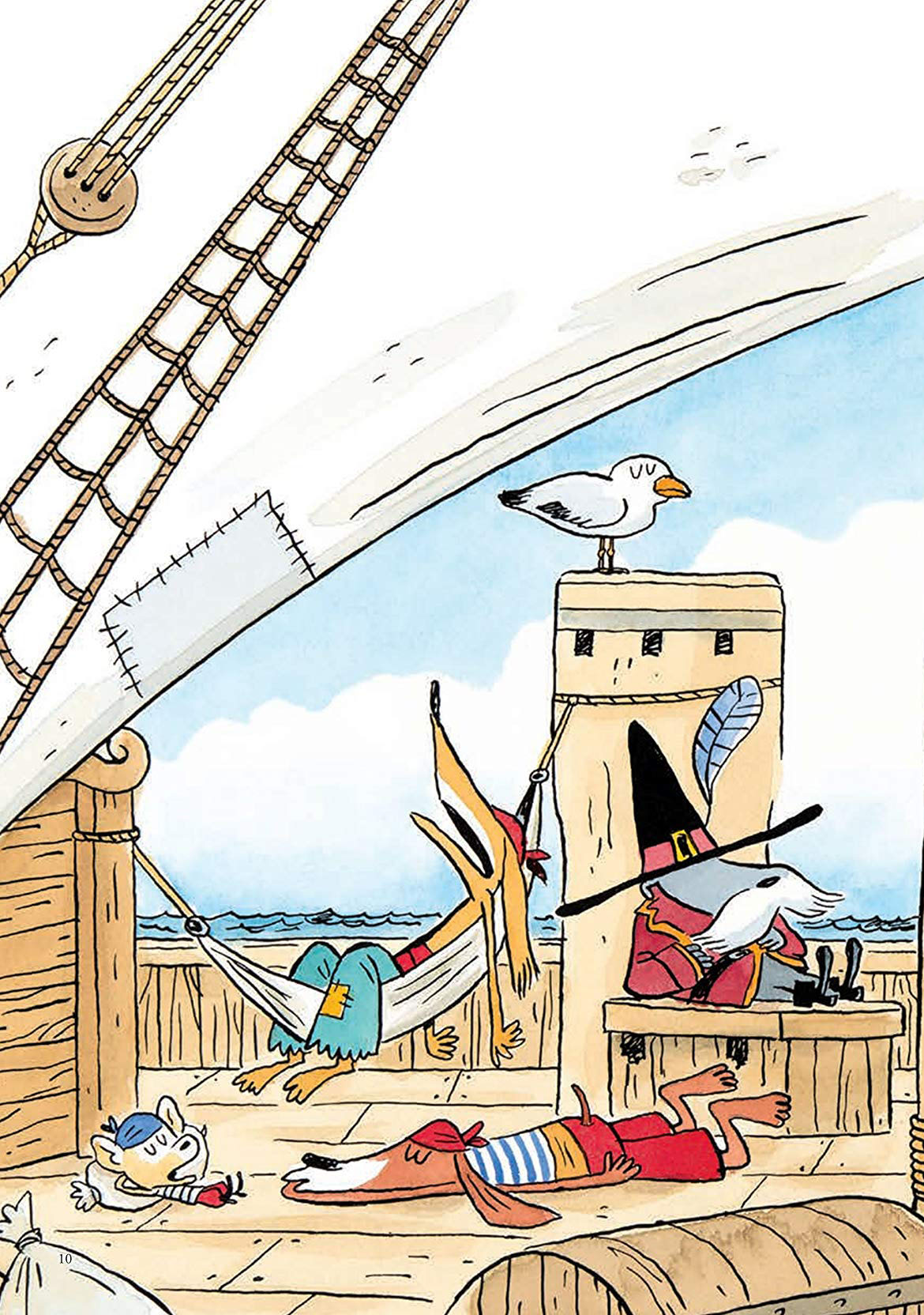 Ilustración de Los perros PIRATA. ¡Adiós, mendrugos!
