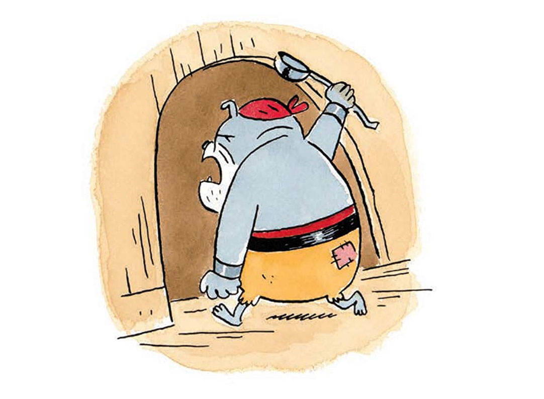 Ilustración de Los perros PIRATA. ¡Adiós, mendrugos!