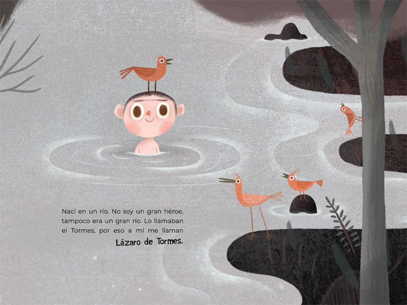 Ilustración de Lazarillo