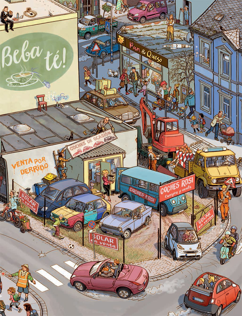 Ilustración de ¡Aquí se construye!