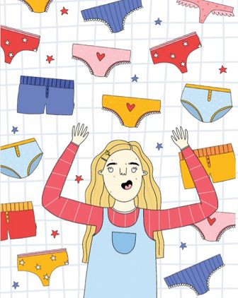 Ilustración de ¡Hola menstruación!