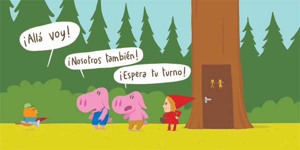 Ilustración de ¡Ocupado!
