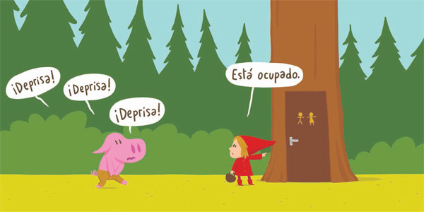 Ilustración de ¡Ocupado!