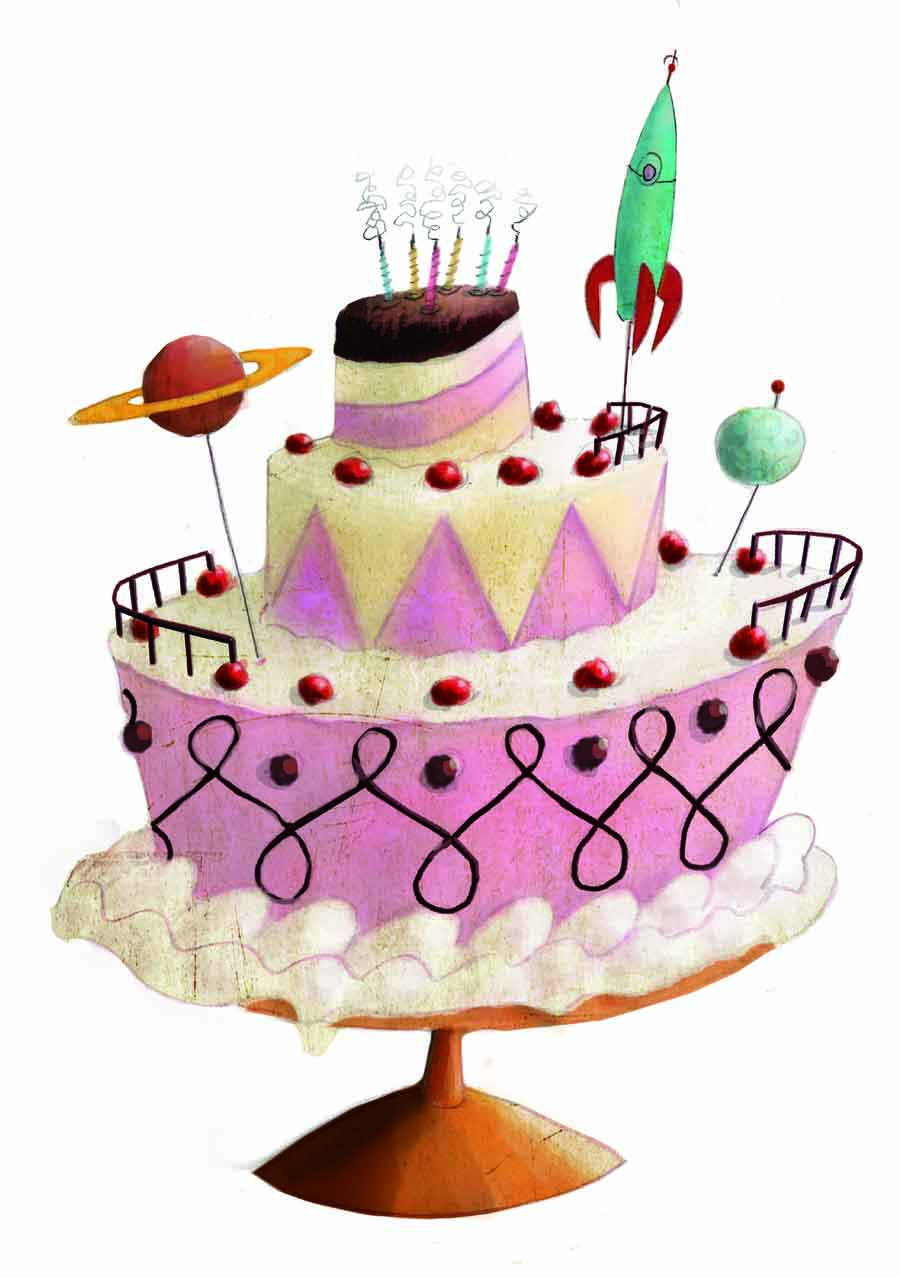 Ilustración de El cumpleaños de la mosca (y sus 3917 invitadas)