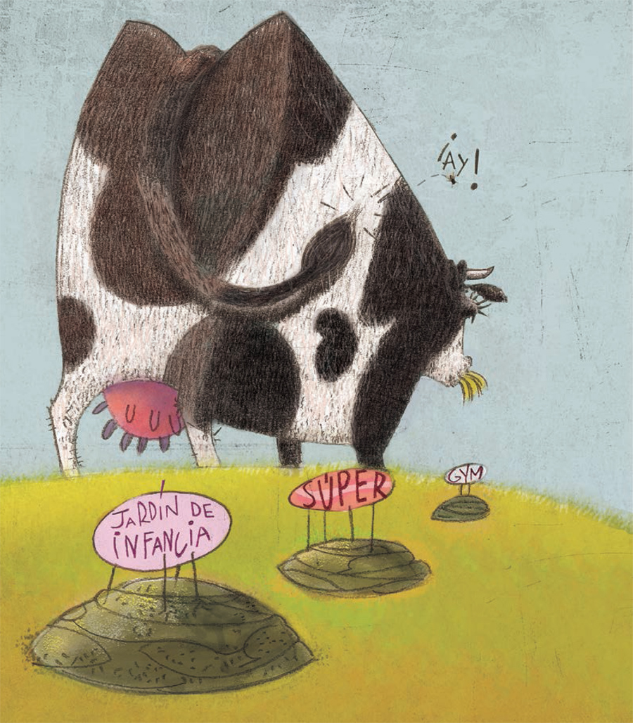 Ilustración de El cumpleaños de la mosca (y sus 3917 invitadas)