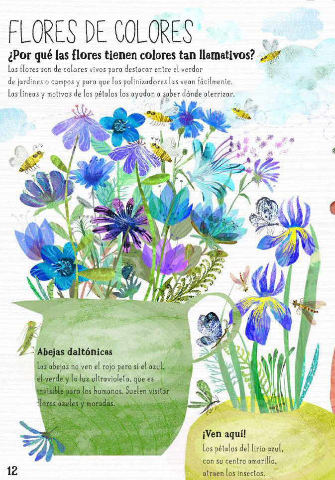 Ilustración de El gran libro de las flores