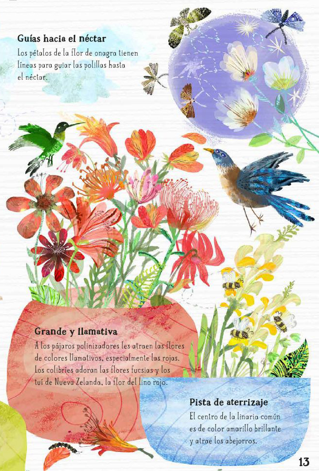 Ilustración de El gran libro de las flores